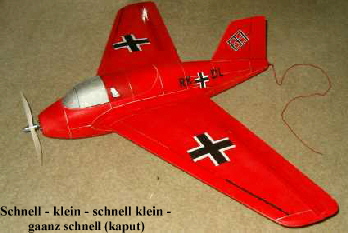 Schnell - klein - schnell klein - 
gaanz schnell (kaput)